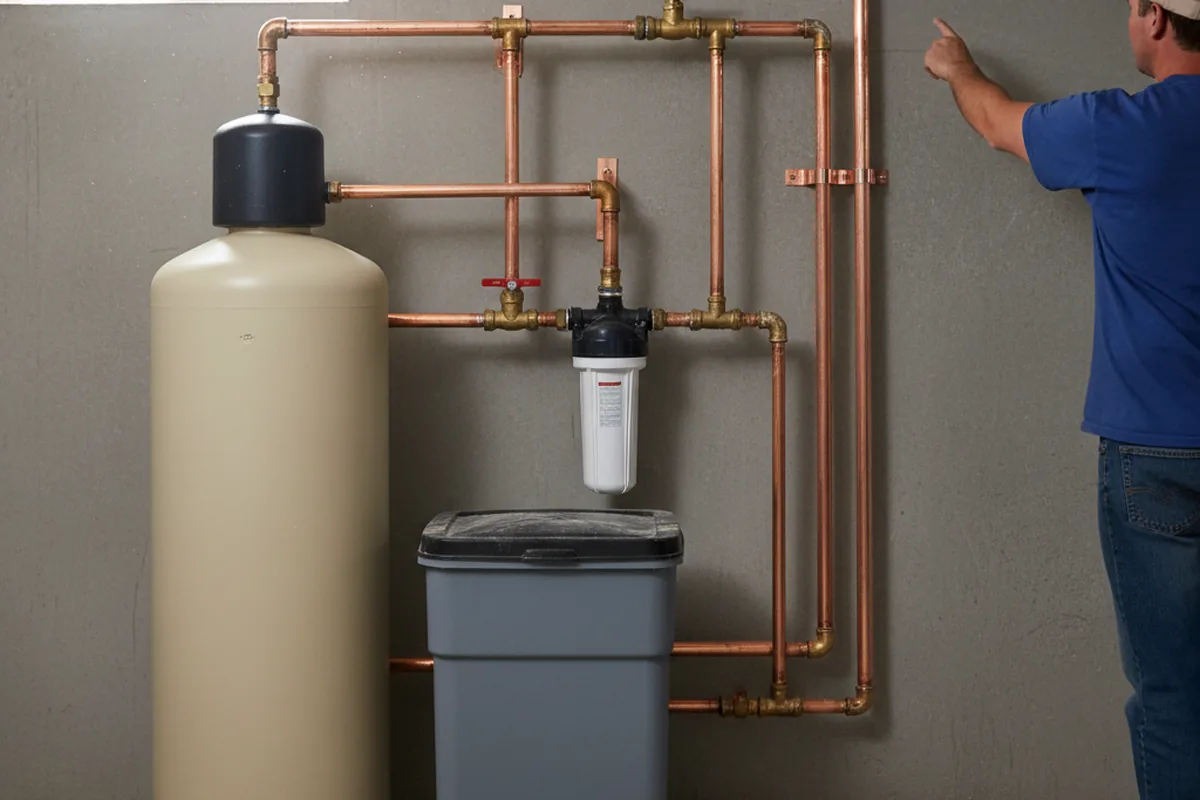 Whole-house water treatment system installed in Sloan